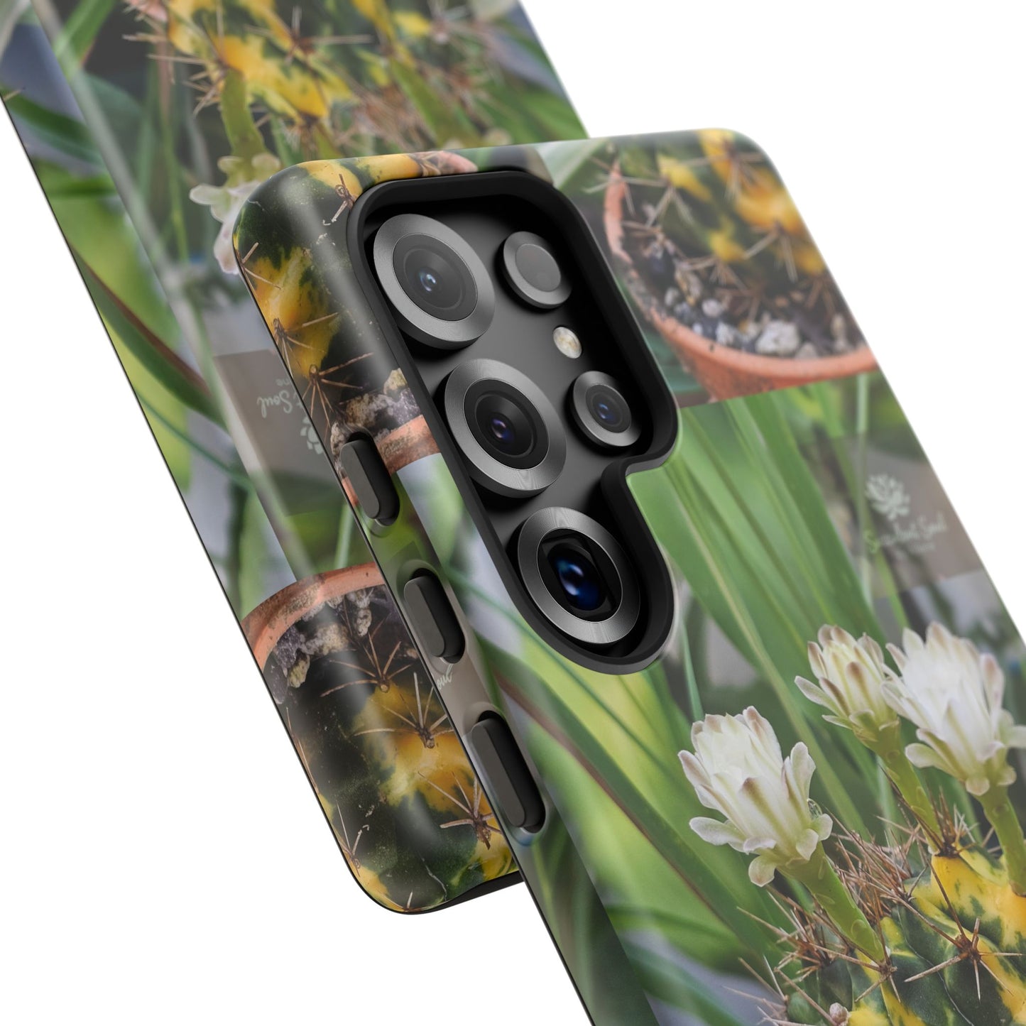 Cactus Phone Case, Tough Cases with Succulent Design, Floral Phone Cover, Plant Lover Gift, Nature Aesthetic Cases, Eco-Friendly Accessories