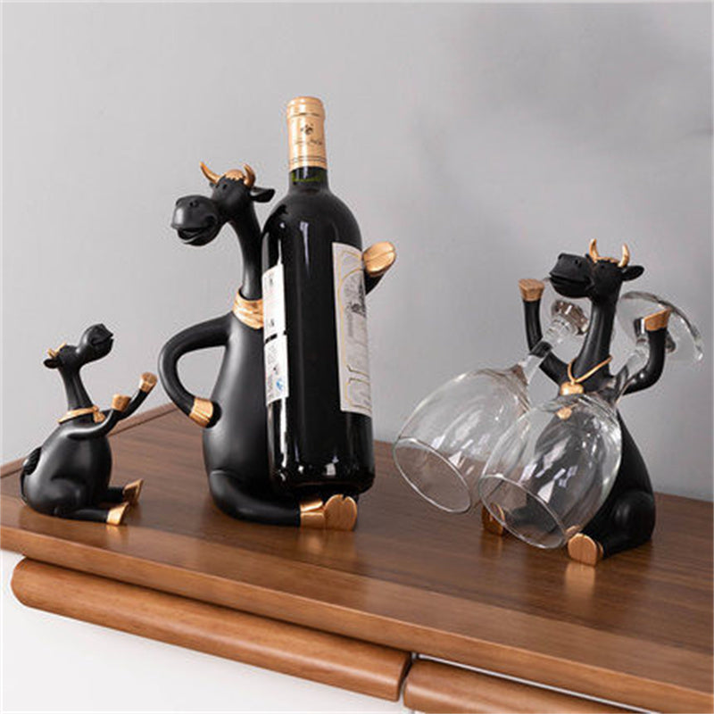 Wine Bottle Wine Glass Storage Rack Decorations
