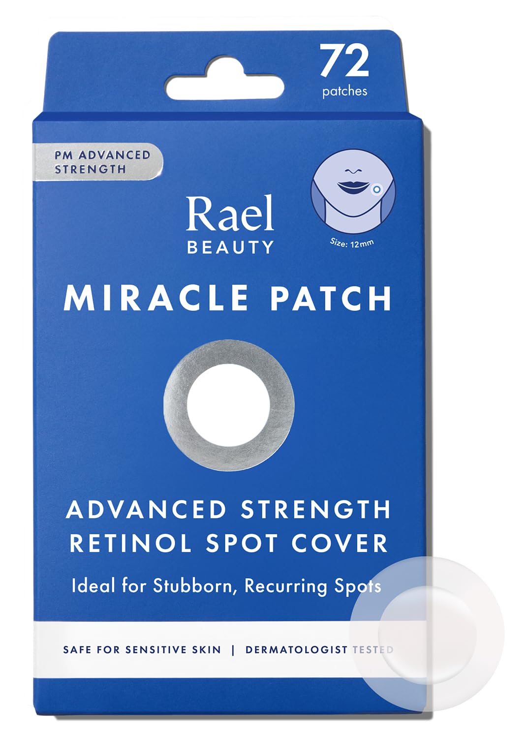 Rael Pimple Patches, Miracle Invisible Spot Cover - Hydrocolloid Acne Patch, Treatment for Breakouts, Absorbs Zits & Blemish, Korean Skin Care, 2 Sizes (96 Count)
