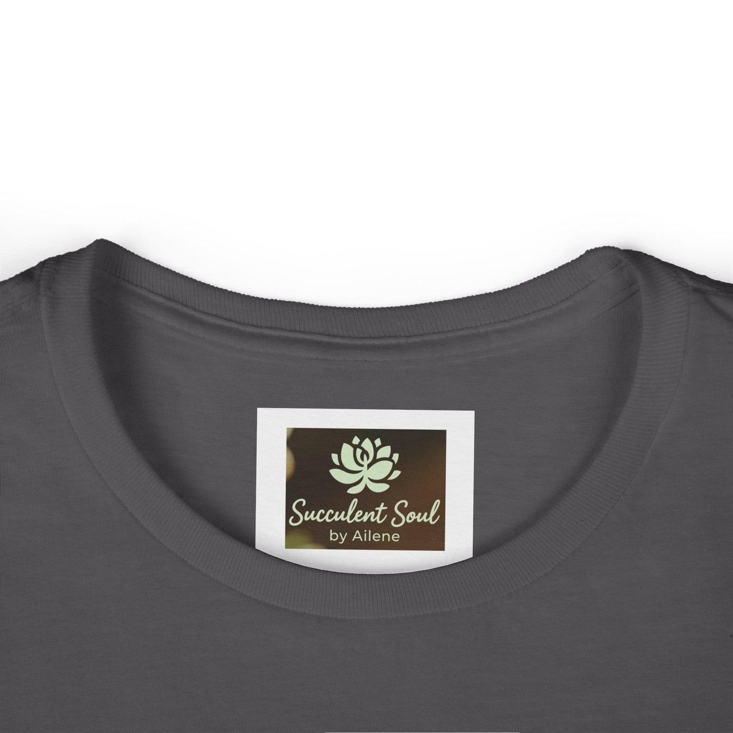 Women's Succulent Soul Tee - Floral Cactus Shirt, Plant Lover Gift, Botanical Art T-Shirt, Summer Outing Top, Casual Wear