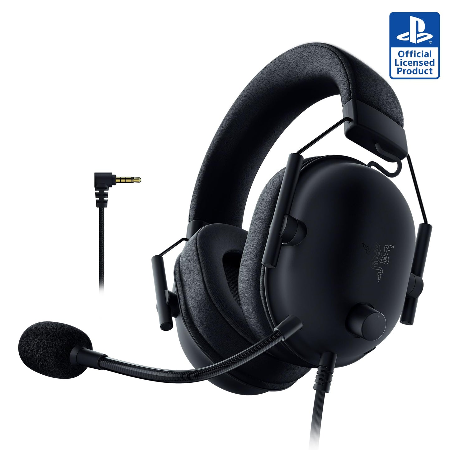 Razer BlackShark V2 X Gaming Headset: 7.1 Surround Sound - 50mm Drivers - Memory Foam Cushion - For PC, PS4, PS5, Switch - 3.5mm Audio Jack - Black