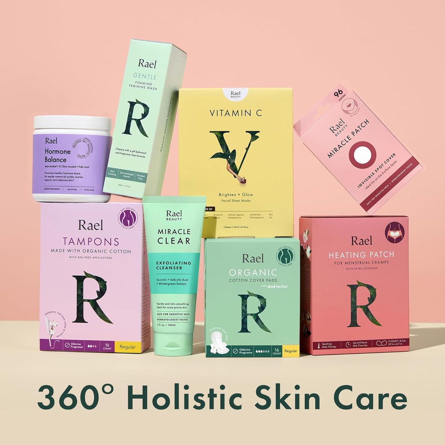 Rael Pimple Patches, Miracle Invisible Spot Cover - Hydrocolloid Acne Patch, Treatment for Breakouts, Absorbs Zits & Blemish, Korean Skin Care, 2 Sizes (96 Count)