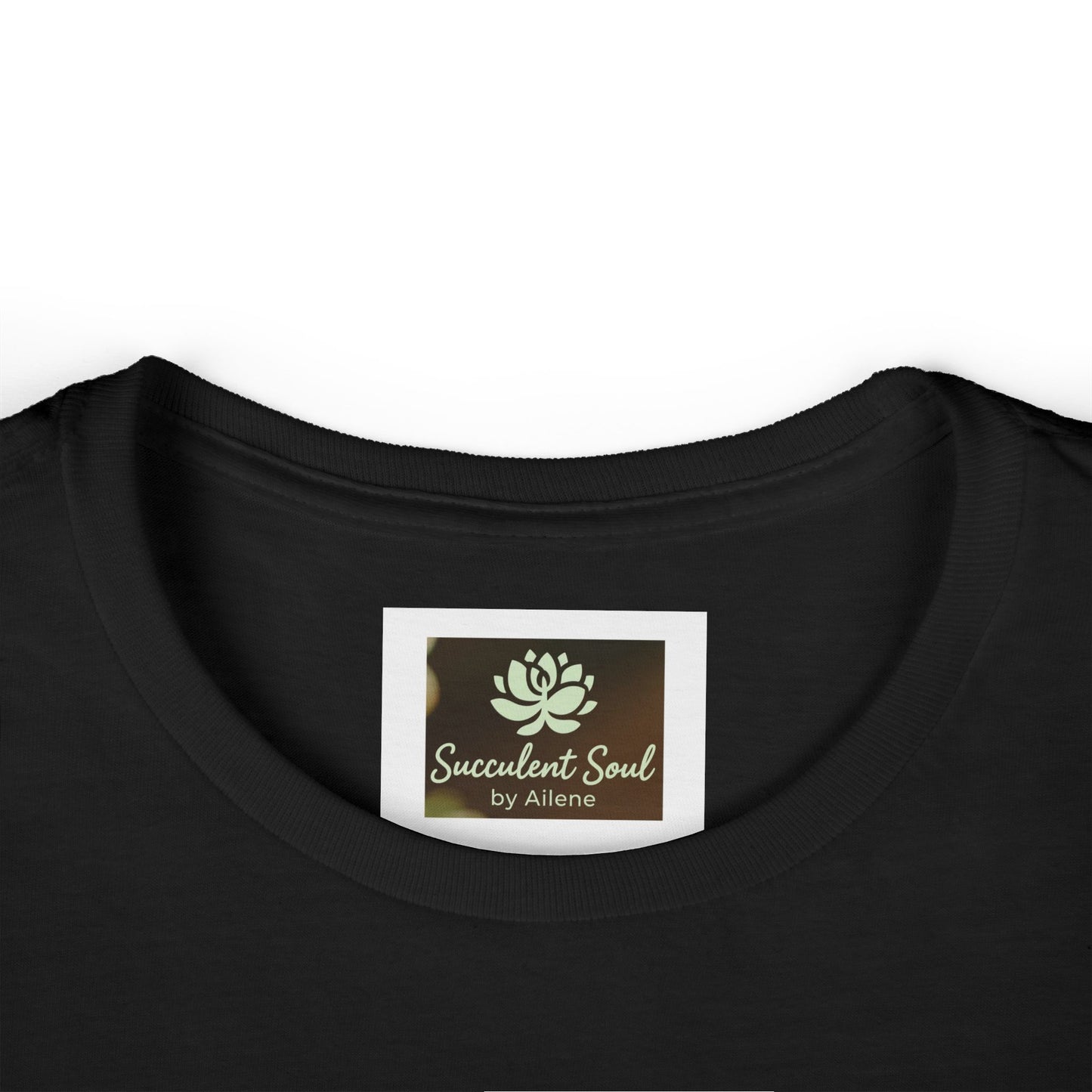 Women's Succulent Soul Tee - Floral Cactus Shirt, Plant Lover Gift, Botanical Art T-Shirt, Summer Outing Top, Casual Wear