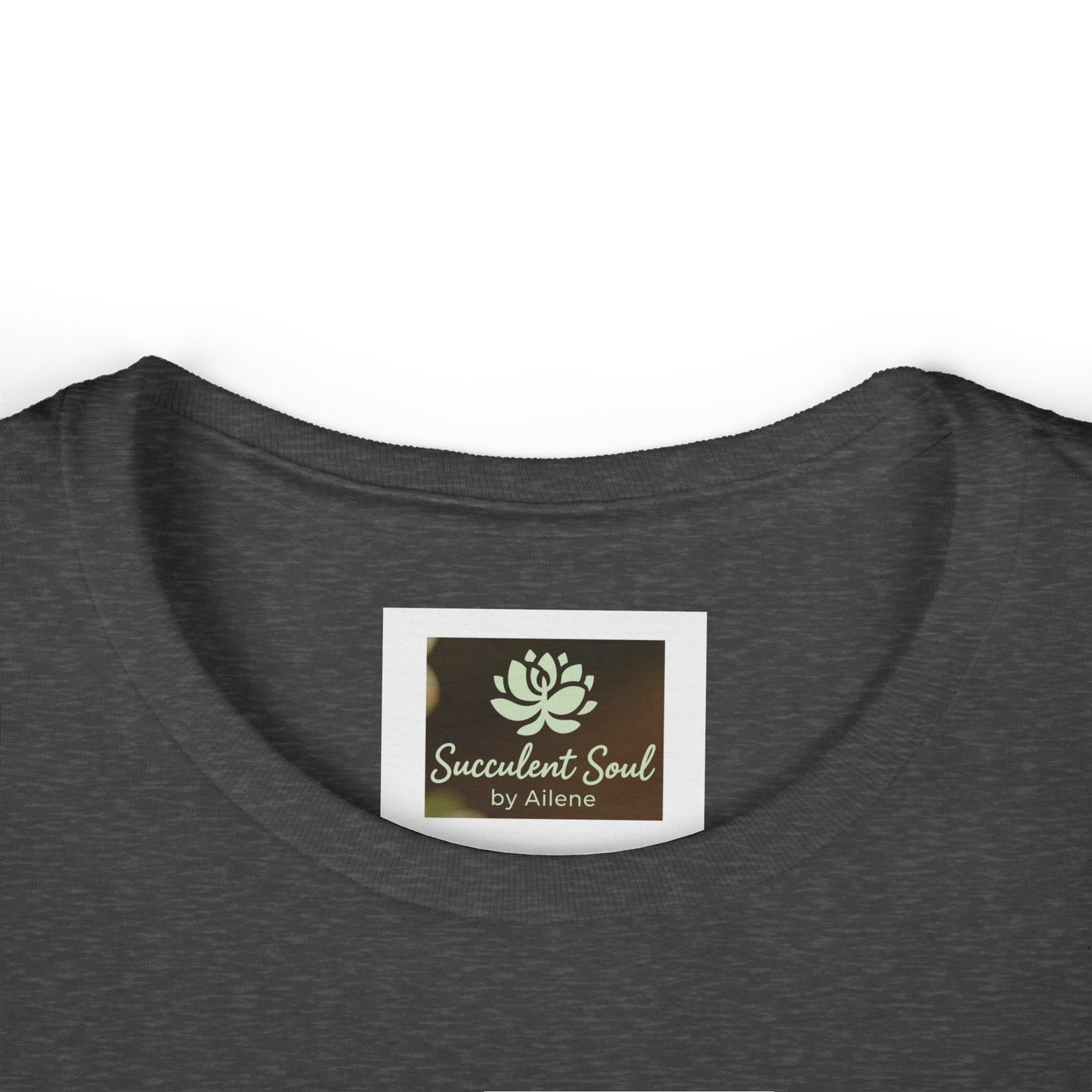 Women's Succulent Soul Tee - Floral Cactus Shirt, Plant Lover Gift, Botanical Art T-Shirt, Summer Outing Top, Casual Wear