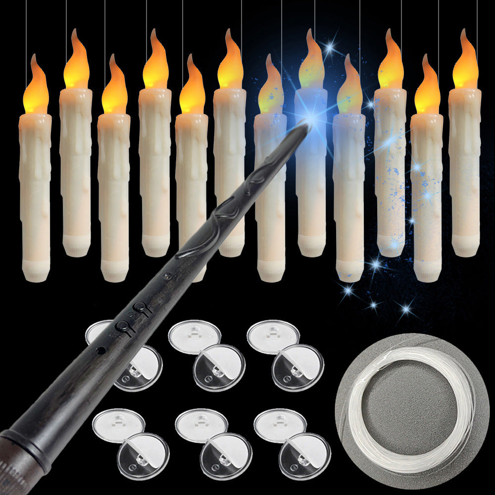 Magic Wand LED Electronic Candle Light Halloween Christmas Decoration